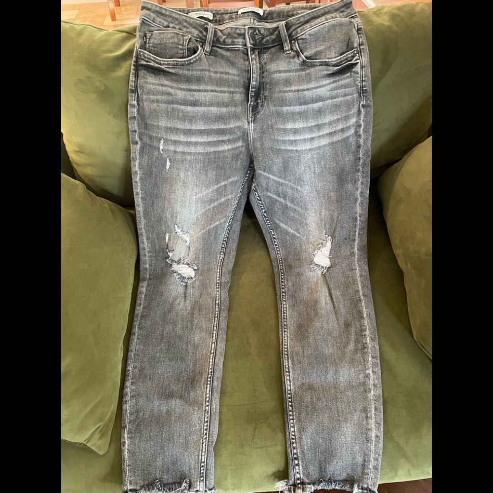 Vigoss Marley Skinny 33 grey wash distressed